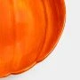 Блюдо секрвировочное 23см керамика Тыква Bright pumpkin оранжевое ANLAF-FDWS-031224-11