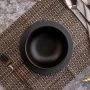 Салатник 500мл 15см фарфор ROCK BLACK DM8023 (6)