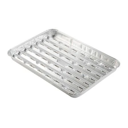 Набор форм для барбекю ал 5шт 1400мл с отверстиями 342*228мм (дно 328*214мм, выс. 24мм) PATERRA (10)