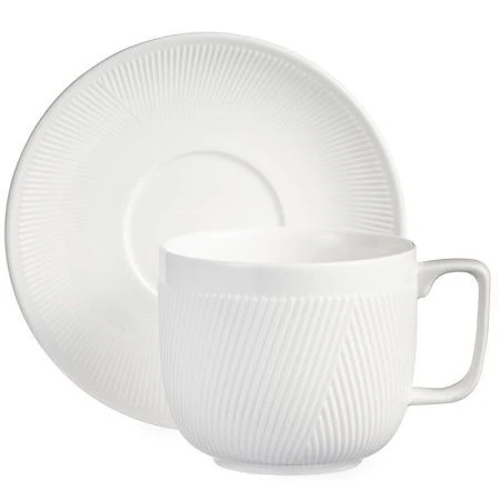 Чайный набор 8пр фарфор Free Line на 4 персоны 300мл (6)