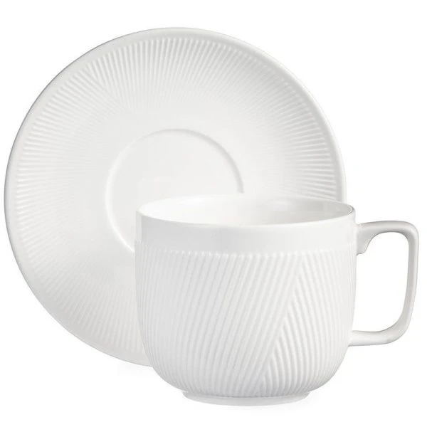 Чайный набор 8пр фарфор Free Line на 4 персоны 300мл (6)