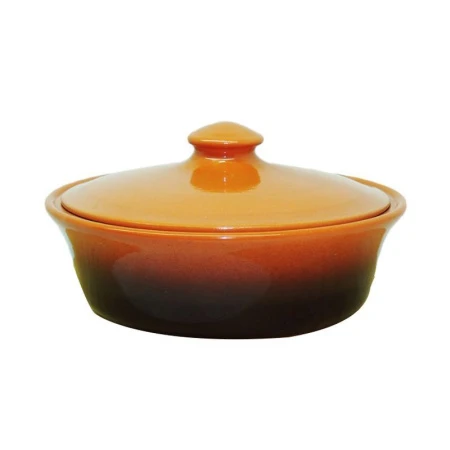 Салатник 500мл керамика с крышкой (6/15)