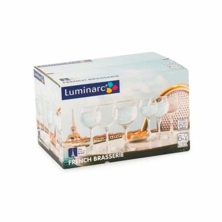 Бокалы для вина набор 6шт 250мл стекло ФРЕНЧ БРАСЕРИ Н8170/Г4835/L3754 (4) Бокалы для вина набор 6шт 250мл стекло ФРЕНЧ БРАСЕРИ Н8170/Г4835/L3754 (4)