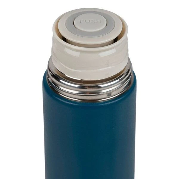 Термос с термокружками 3шт. 500мл нерж.сталь FESTA синие (12)