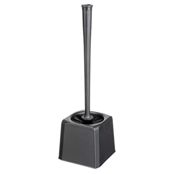 Ершик туалетный 11,5*11,5*38,50см пластик SCANDI с антискользящим основанием серый (6)