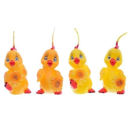 Свеча Цыпленок парафин 3,8 *3,7 *6,5см