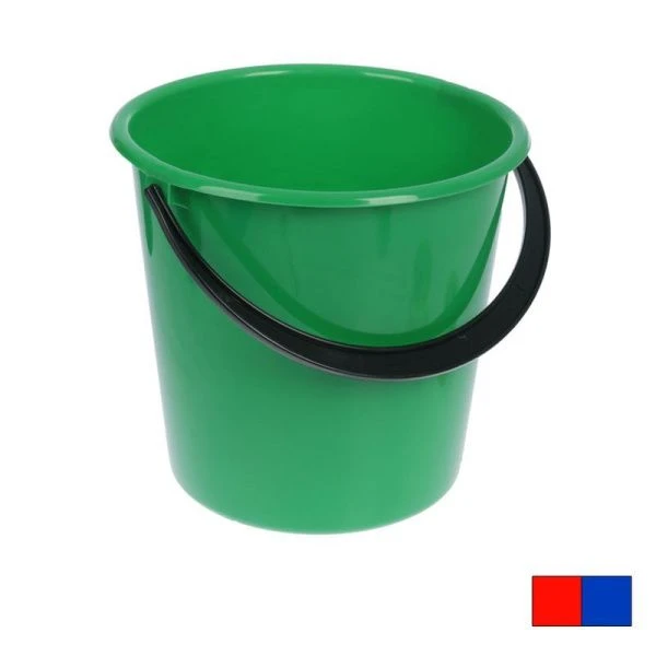 Ведро 10л пластик цветное огородное без крышки Ар (10)