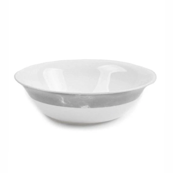 Салатник 450мл 16,5см стеклокерамика СЕРЫЙ МРАМОР круглый (6/48) ВЫВОД