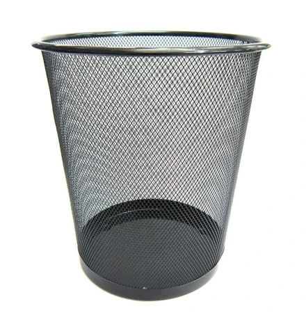 Корзина для бумаг 12л 34*28см металл JC-2700 (24)