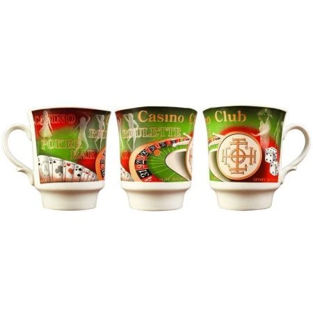 Кружка 600мл фарфор водолей КАЗИНО