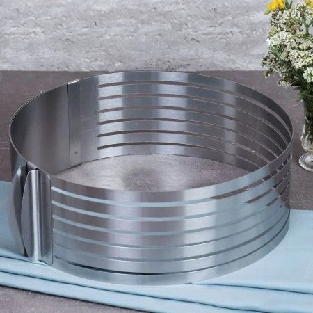 Форма для слоеных блюд разъемная 24-30см нерж.сталь DL-24-30 (24)