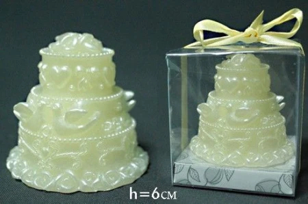 яяяСвеча декоративная Торт в под.уп.(48)