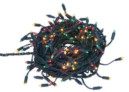Гирлянда эл. 14,3м (200 ламп, 8 режимов мигания) (разноцветная) JC-5162 (60)