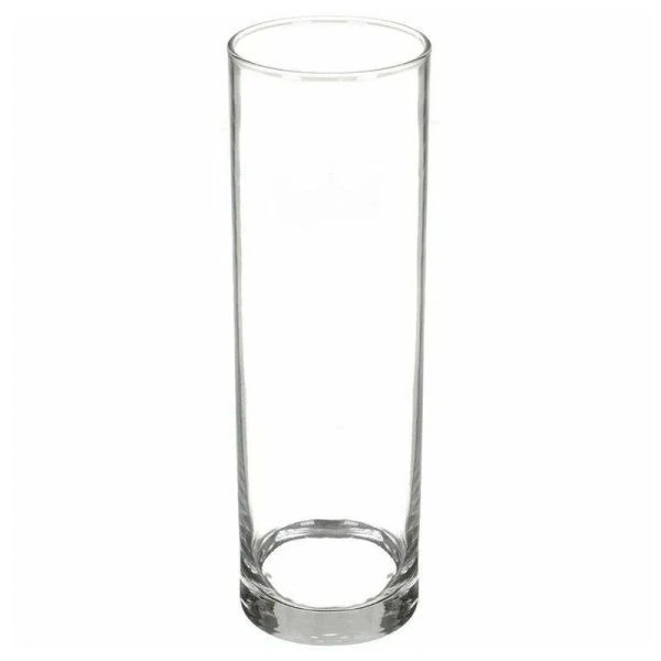 Ваза для цветов 26,5см стекло ФЛОРА цилиндр (12)