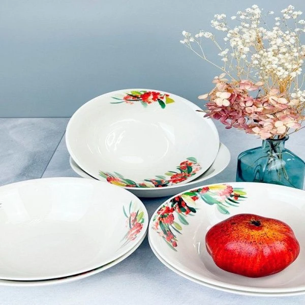 Салатник 15 см/400 мл JEWEL Рябина (фарфор)