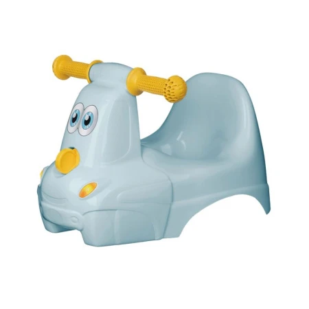 Горшок детский 420*285*265мм пластик игрушка Машинка Lapsi светло-голубой (5) 221501814/02