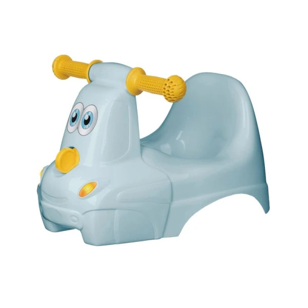 Горшок детский 420*285*265мм пластик игрушка Машинка Lapsi светло-голубой (5) 221501814/02