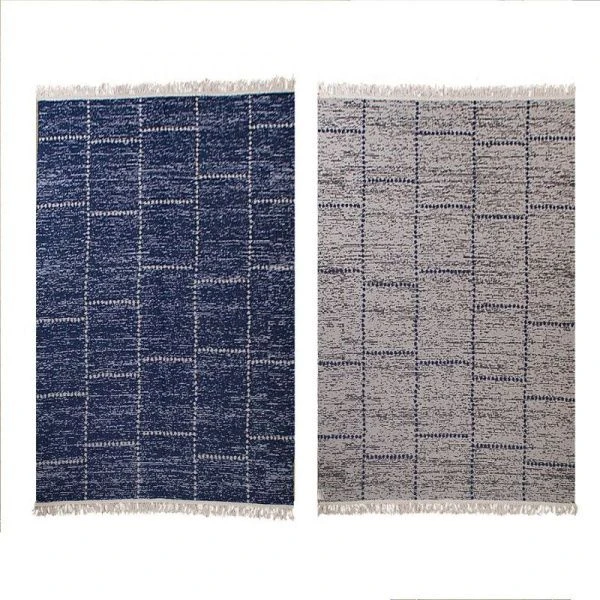 Коврик интерьерный 60*100см полиэстер/хлопок ПРОВАНС icarpet лазурит двухсторонний (10)