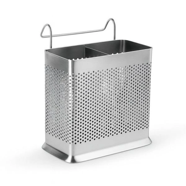 Подставка для столовых приборов 13*13,3см нерж.сталь JC-18156 (96)