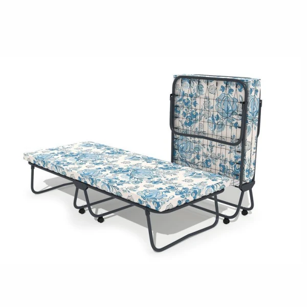 Раскладушка тумба 1960*800*440мм металл Сон с сеткой КМ-1014 (мах 150кг) (1)