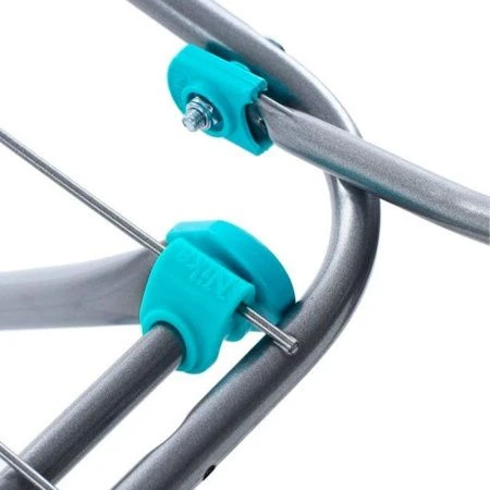 Сушилка для белья напольная 18м 180*53,5*102см металл складная СБ1Н серебро (6)