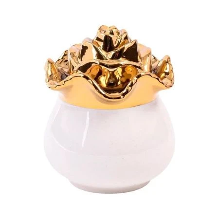 Банка для меда/варенья 250мл фарфор РОЗА белая LR (72)