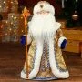 Дед Мороз в золотой шубе, с мелодией, 40 см Т-6820