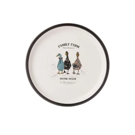 Тарелка мелкая 26см фарфор Family Farm обеденная (2/18)