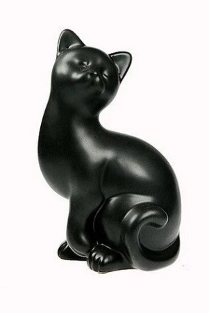 яяяФигурка Кошка, фарфор 11*15*23см (1/12)