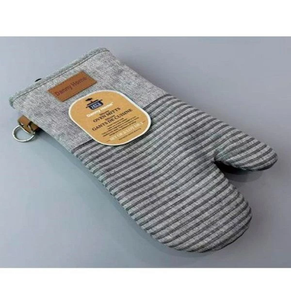 Прихватка-рукавица набор 2шт 16,5*31см полиэстер/силикон KG03-07/JC-18255 (24)