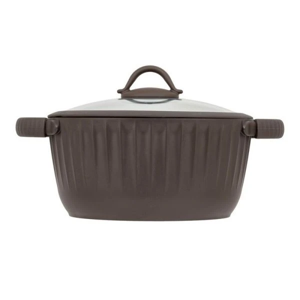 Кастрюля  4,6л h11,9см алюминий АП ASCELLA со стекл.крышкой 24см (6)