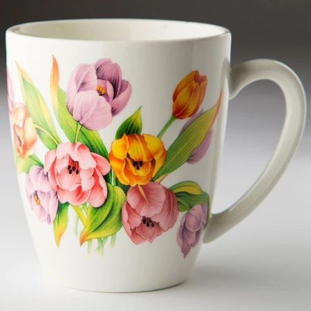 Кружка 260мл керамика гр.8 ТЮЛЬПАНЫ-2 (26)