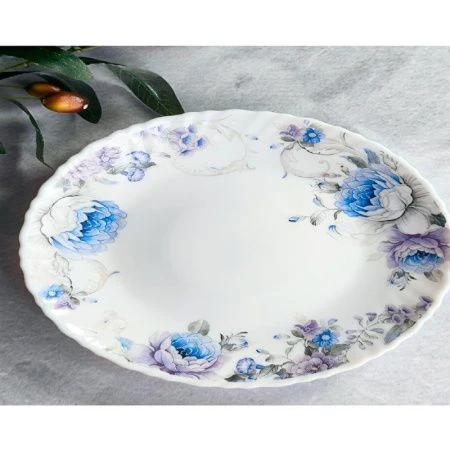Тарелка мелкая 19см стеклокерамика ВИОЛЕТ десертная (24)