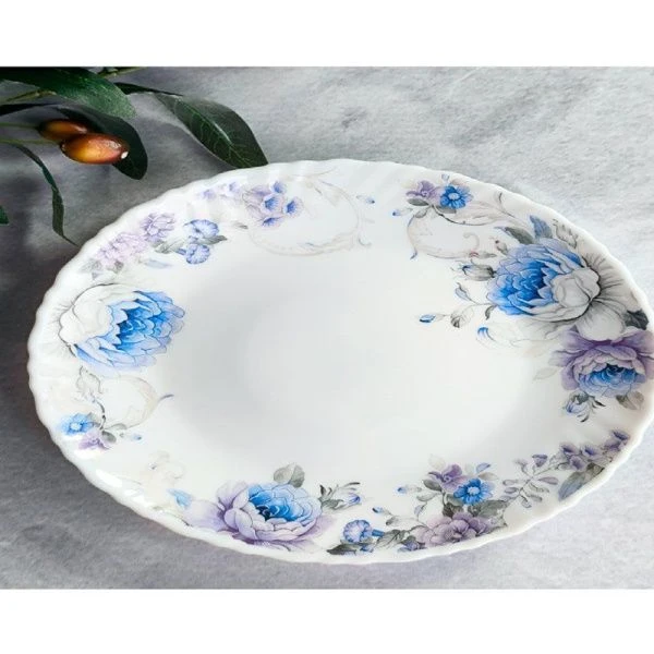 Тарелка мелкая 19см стеклокерамика ВИОЛЕТ десертная (24)