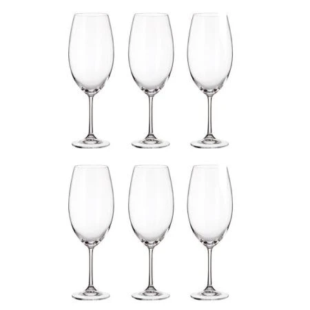 Бокалы для вина красного набор 6шт 630мл стекло БАРБАРА/МИЛВУС (8) 17165