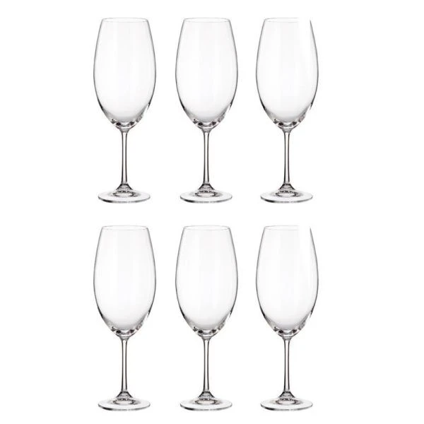 Бокалы для вина красного набор 6шт 630мл стекло БАРБАРА/МИЛВУС (8) 17165