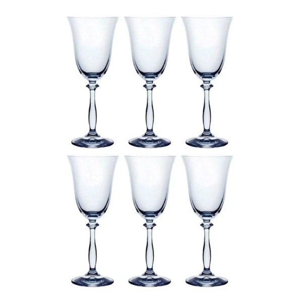 Бокалы для вина набор 6шт 350мл стекло АНЖЕЛА 40600/Opt/350 (8) 27706