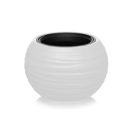 Кашпо 36л 435мм пластик Luna белый (4)