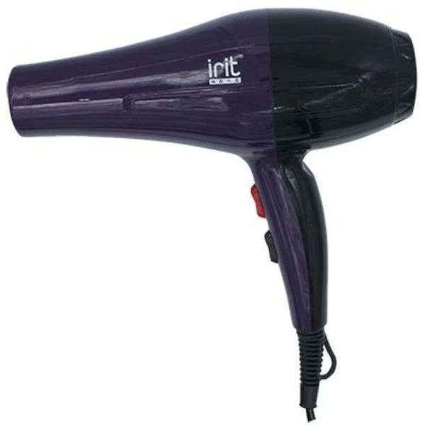 Фен пластик Irit IR-3143 1500Вт, 2 скорости, 2 температ. режима (20)