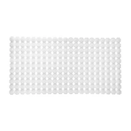 Коврик противоскользящий 69*36 ПВХ Аппликатор массажный прозрачный (12)