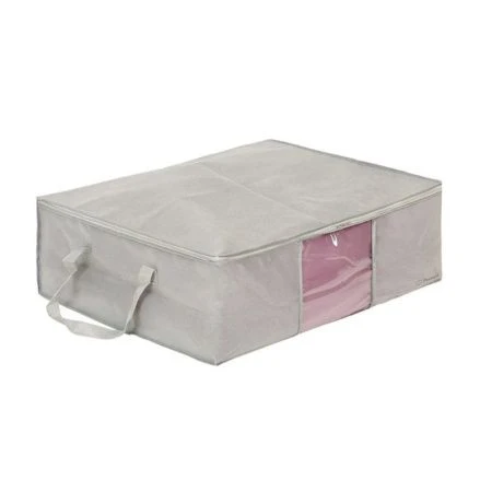 Кофр для хранения вещей спанбонд 60*50*20см серый