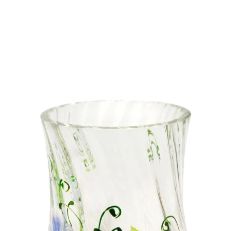 Ваза для цветов h26см стекло прозрачная (6)