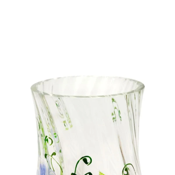 Ваза для цветов h26см стекло прозрачная (6)