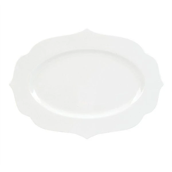 Блюдо 35*25,7*2,5см фарфор Belle овальное (12)