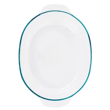 Форма для запекания 3,5л стекло овальная глубокая с ручками 34*25*8,5см ТМ Appetite (6)