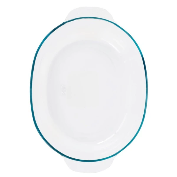 Форма для запекания 3,5л стекло овальная глубокая с ручками 34*25*8,5см ТМ Appetite (6)