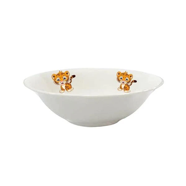 Салатник детский 360мл 15см фарфор ТИГРЕНОК круглый (12/96)