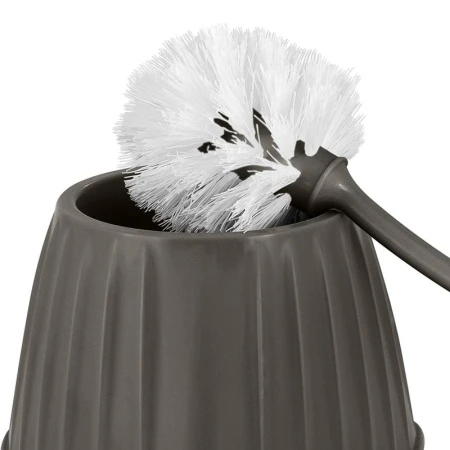 Ершик туалетный угловой пластик Rock'n'Roll антрацит (24)