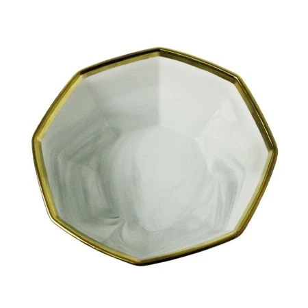 Салатник 20см керамика MADISON серый мрамор суповая