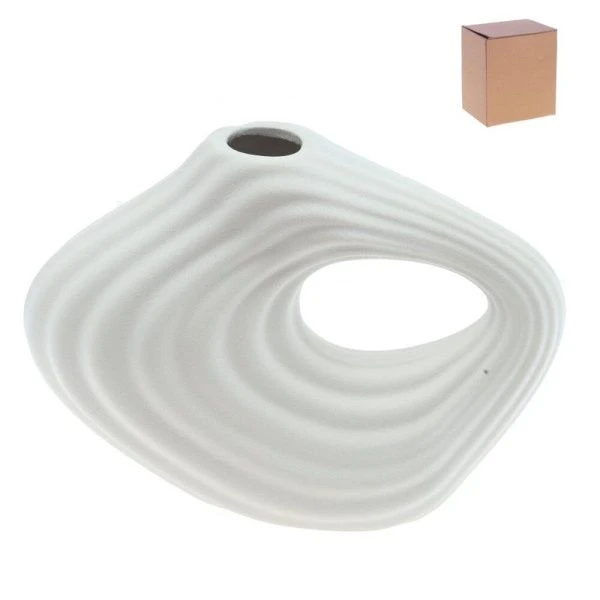 Ваза для сухоцветов 1350мл 24*10*17,5см фарфор